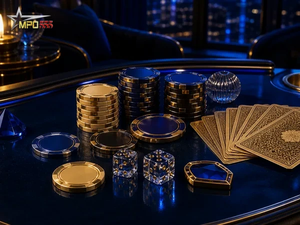 Ilustrasi permainan Rummy di perangkat seluler